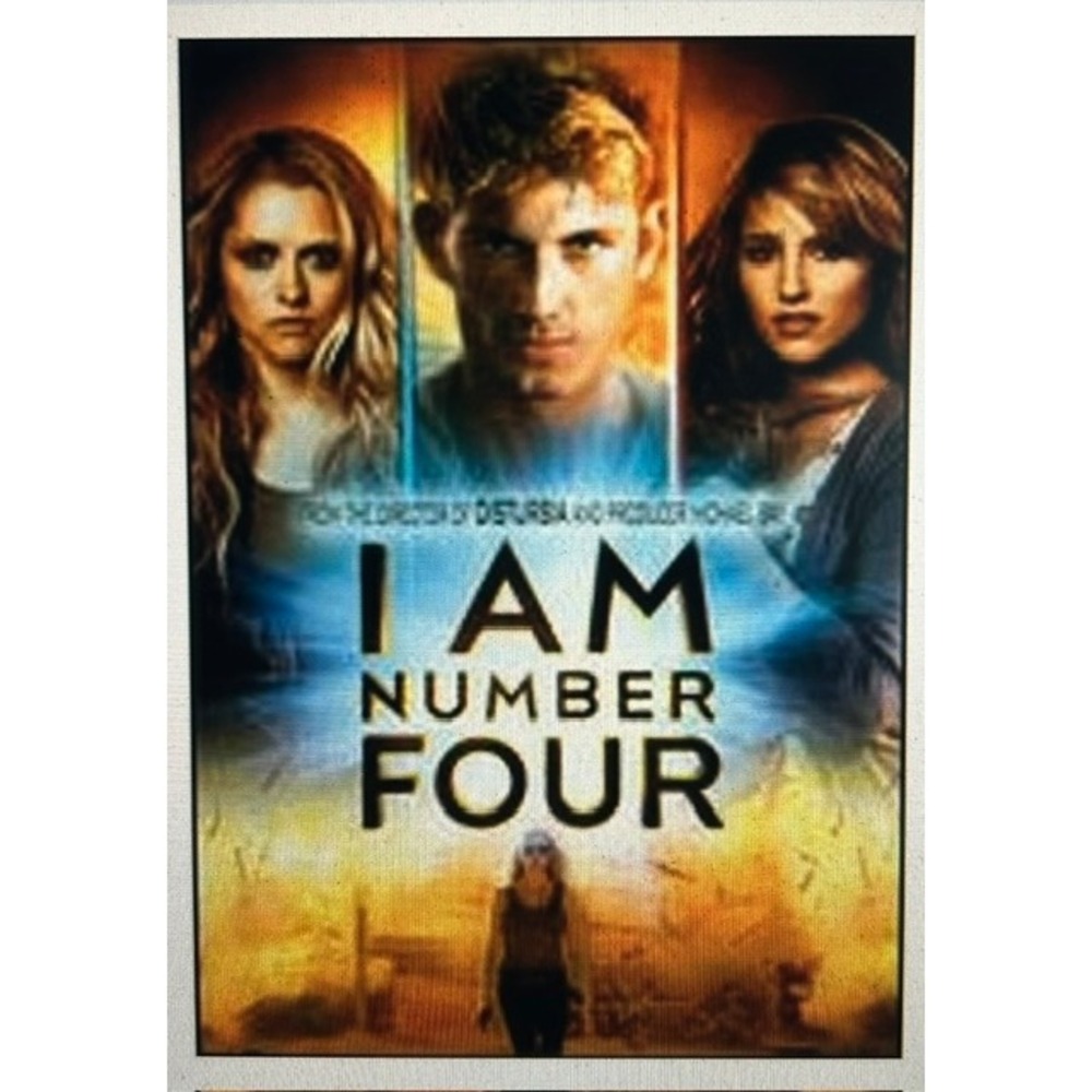 I Am Number Four DVD Disc Only Tested Works Sci-Fi Action Movie